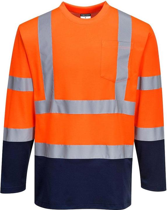 Actual product image Portwest T-shirt high visibility long sleeves (XXL)