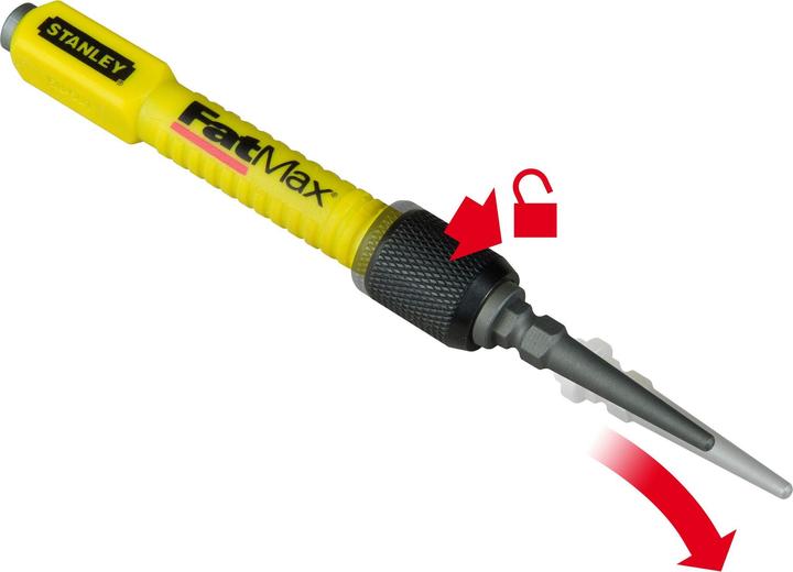 Actual product image Stanley Nail driver with interchangeable tip