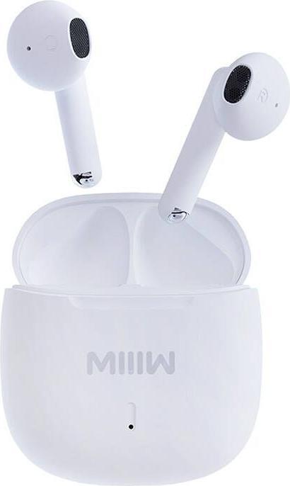 Immagine prodotto Miiw Cuffie wireless Conch True PlusBianco (DNC, 18 h, Senza fili)