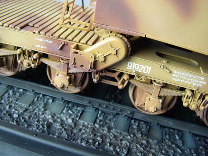 Produktbild Trumpeter Eisenbahngeschütz Leopold 280mm K5 (E)