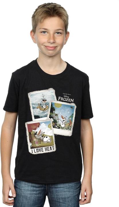 Produktbild Disney Frozen Boys Olaf Polaroid Cotton T-Shirt (116)