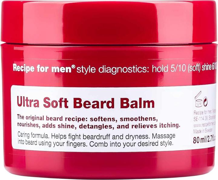 Produktbild Recipe for men Bartbalsam Ultra Soft (80 ml)