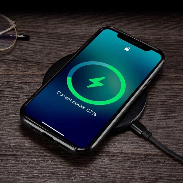 Produktbild iCarer Hülle Standard-Tasche aus echtem Leder (Apple iPhone 12 Pro Max)