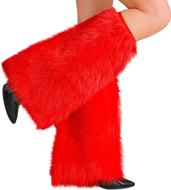 Produktbild Widmann Rote Plüsch Beinstulpen