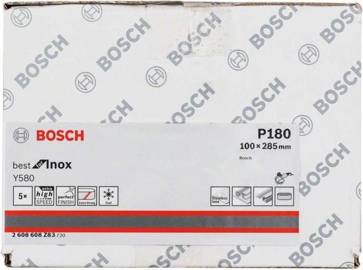 Actual product image Bosch Professional Zubehör PRO Y580 sanding belt, 90 x 100 x 285 mm, G180 (180)