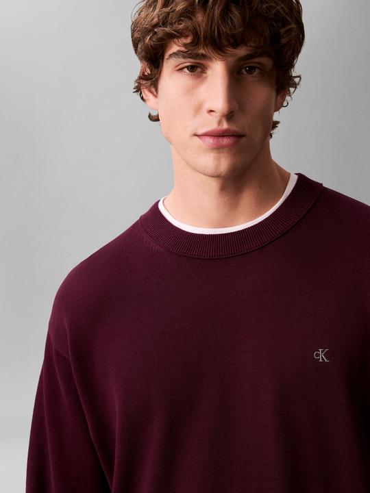 Image du produit Calvin Klein Jeans Eu Ls Cotton Relaxed Crewnk Swea (M)