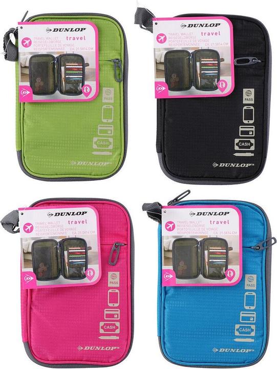 Actual product image Dunlop Reisegeldbörse
