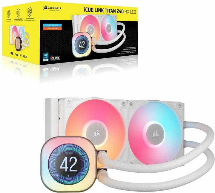 Produktbild Corsair iCUE LINK TITAN 240 RX LCD