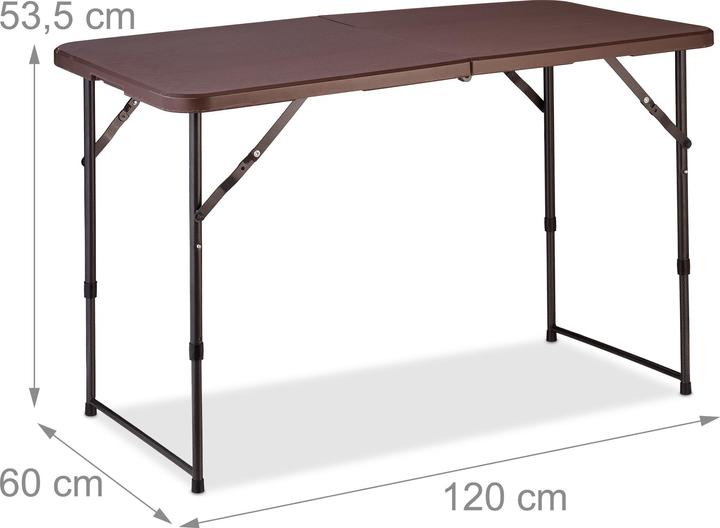 Produktbild Relaxdays Campingtisch
