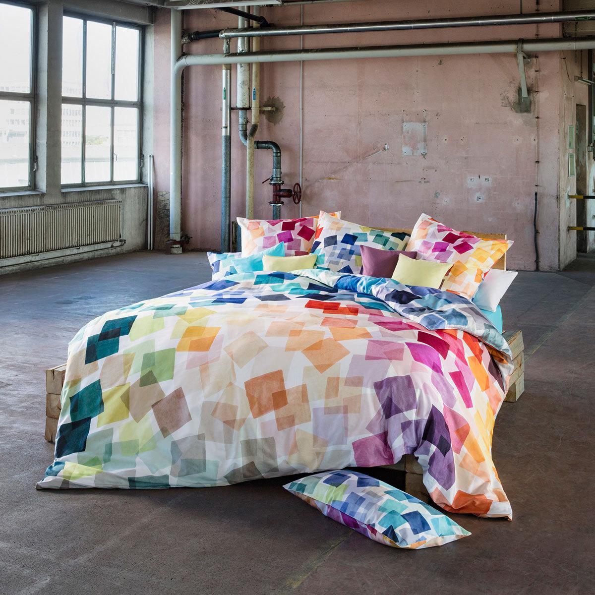 Thumbnail - Estella, Bettwäsche, Mako-Satin Bettwäsche Puzzle multicolor (Bettwäsche Set, 200 x 220 cm)