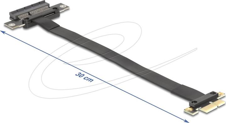 Actual product image Delock Riser Karte PCI Express 3.0 x1 Stecker zu x4 Slot mit
