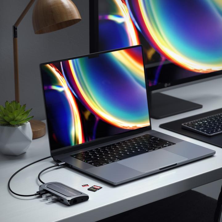 Produktbild Satechi USB-C-Station/Replikator (U4MA3M) (USB-C, 7 Ports)