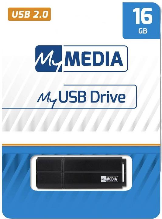 Produktbild MyMedia USB 2.0 Stick 16GB MyUSB Drive (16 GB, USB-A)