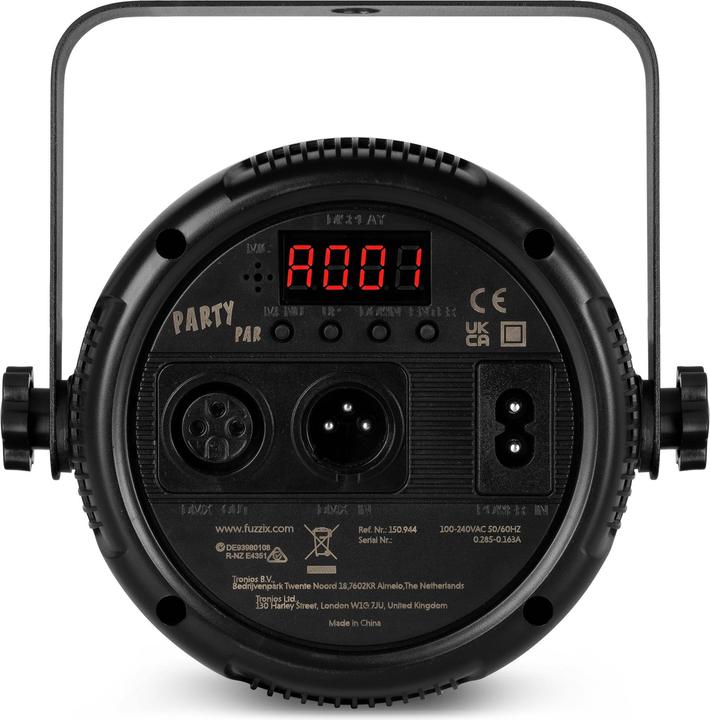 Image du produit Fuzzix Scheinwerfer PLF20, Typ: PAR Bar, Leuchtmittel: LED (12 W, LED)