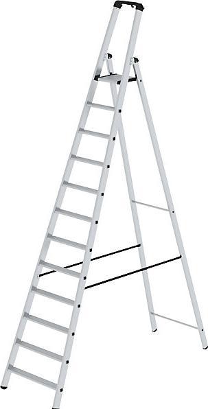 Actual product image eurokraft pro Stepladder with steps, one-sided (Stepladder)