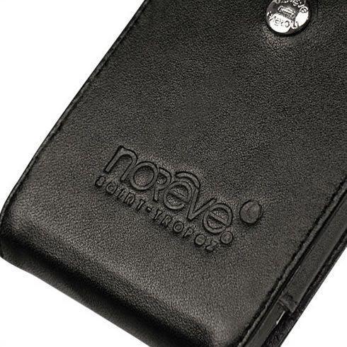 Thumbnail - Noreve Lederschutzhülle (HTC Evo 3D), Smartphone Hülle, Schwarz