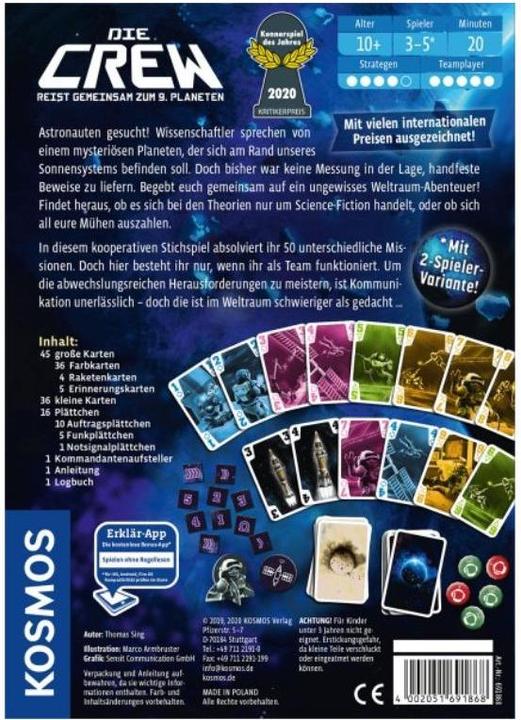 Actual product image Kosmos The Crew (German)