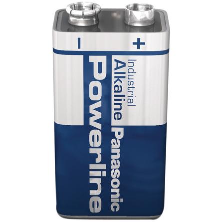 Panasonic Batterie Powerline 9V Block (1 Stk., 9V Block), Batterien + Akkus