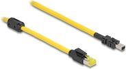 Image du produit Delock Kabel RJ45 Stecker Cat.6 zu Mini I/O 8 Pin D-Form Typ (S/STP, CAT6, 5 m)