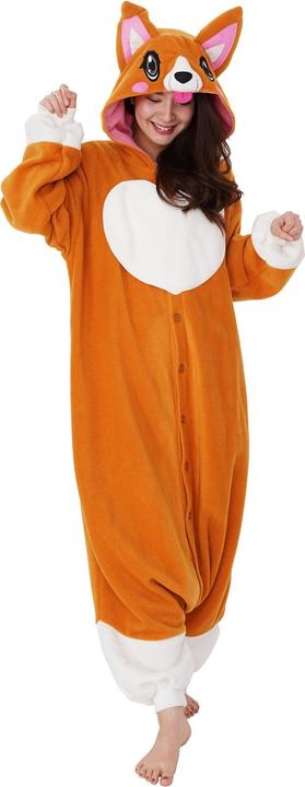 Actual product image Metamorph Corgi Kigurumi (L, M)
