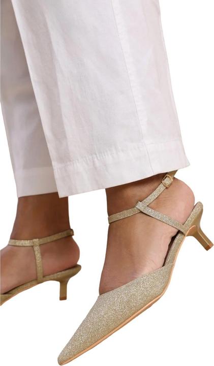Immagine prodotto Where's That From Malta Sandali Glitter Finta Pelle Gattino Donna (36)