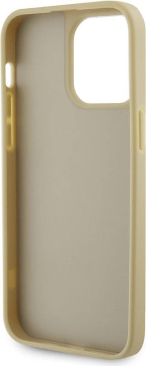 Actual product image Guess GUHCP14XHDGTPD iPhone 14 Pro Max 6.7" złoty/gold hardcase Rhinestone Triangle (Apple iPhone 14 Pro Max)
