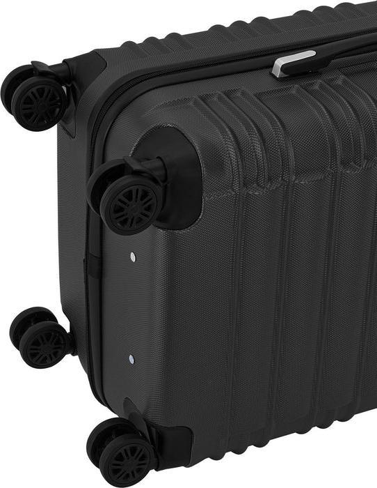 Actual product image Juskys 3-teiliges Hartschalenkoffer-Set mit 360° Rollen (120 l)