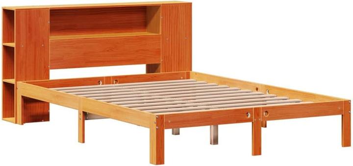 Produktbild vidaXL Bett mit Regal (135 x 190 cm)