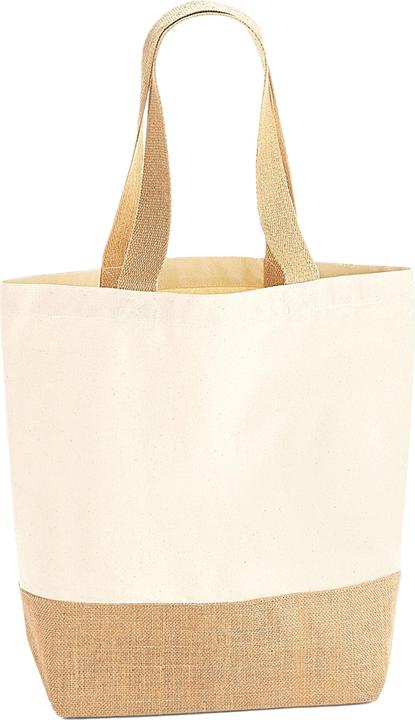 Produktbild Westford Mill Einkaufstasche Leinwand aus Jute (13 l)