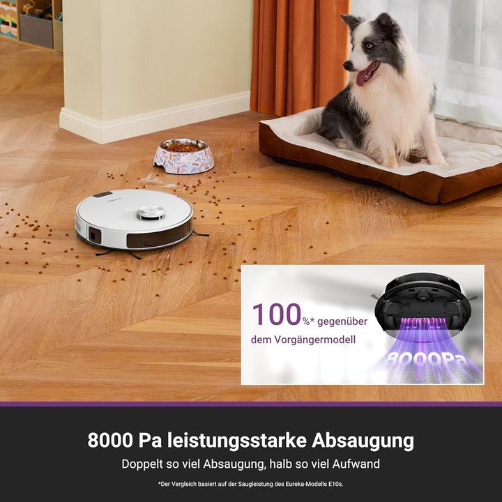 Produktbild Eureka E20 plus White (8000 Pa, Wischtuch)