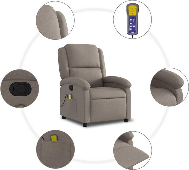 Produktbild vidaXL Massagesessel