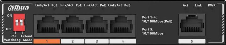 Actual product image Dahua Technology DH-SF1005P Network Switch 1800 MBit/s (5 ports)