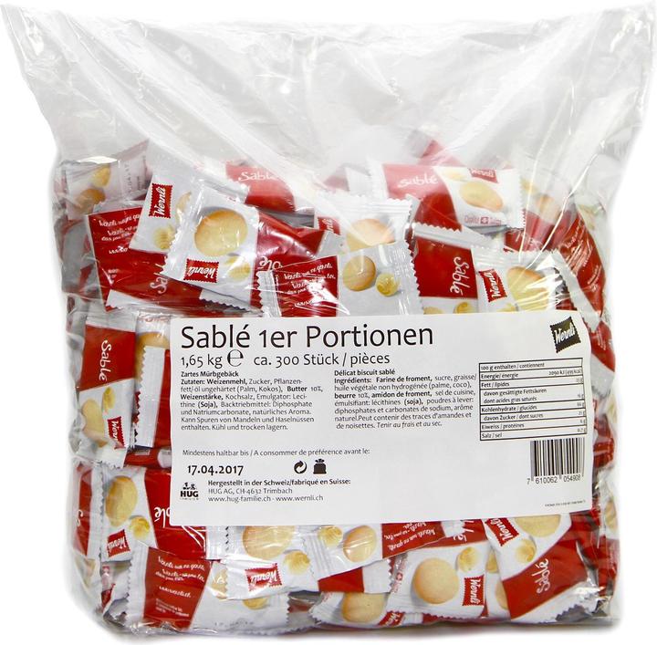 Wernli Sablé (300 Stk., 1650 g)