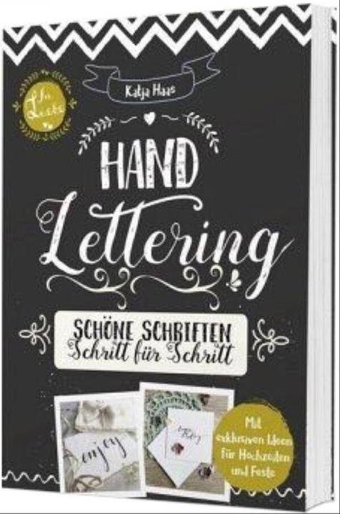 Actual product image Handlettering: Schöne Schriften - Schritt für Schritt (German, Katja Haas, 2017)