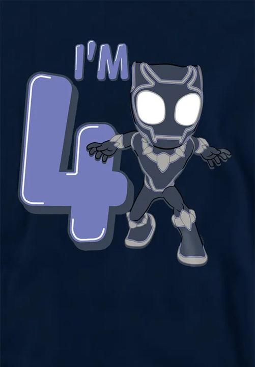 Produktbild Black Kapuzenpullover 4. Geburtstag (128)