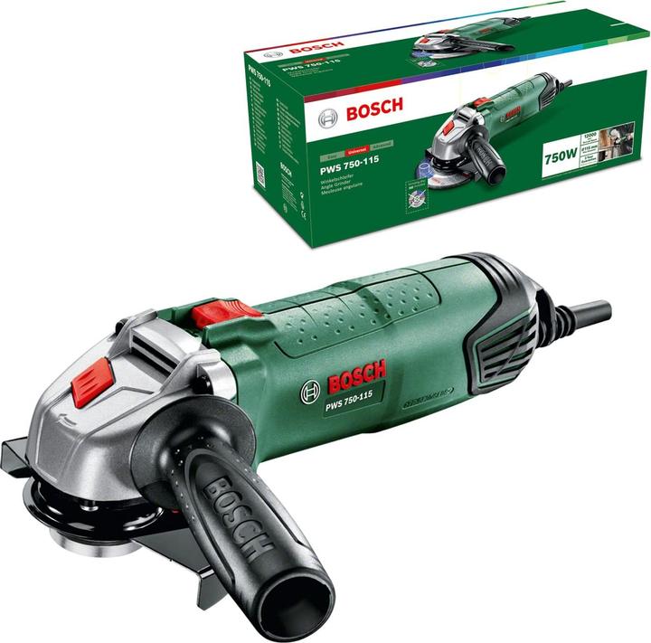 Actual product image Bosch Home & Garden PWS 750-115 (115 mm)