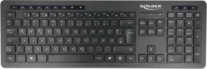Produktbild Delock Funk-Tastatur 12004 Wireless Silent (DE, Kabellos)