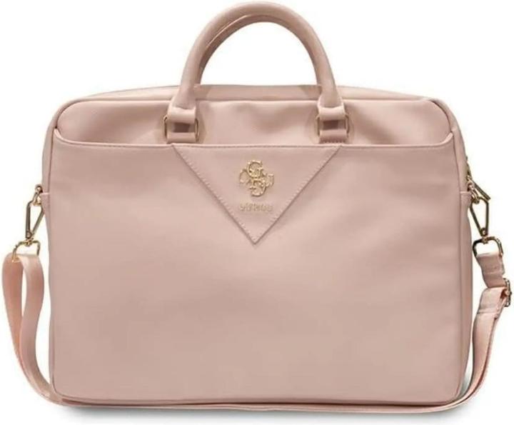 Produktbild Guess Torba GUCB15ZPGSTEGP 16" różowy/pink Triangle 4G (16")