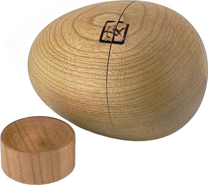 Actual product image Karakuri Creation Himitsu Bako - The Egg - Japanese trick box