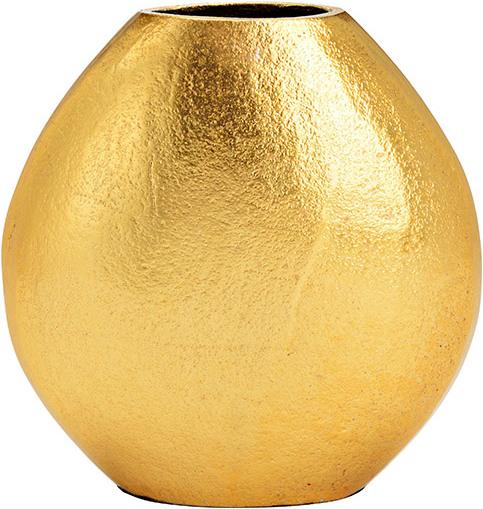Produktbild G. Wurm Vase aus Metall Gold (B/H/T) 16x16x7cm