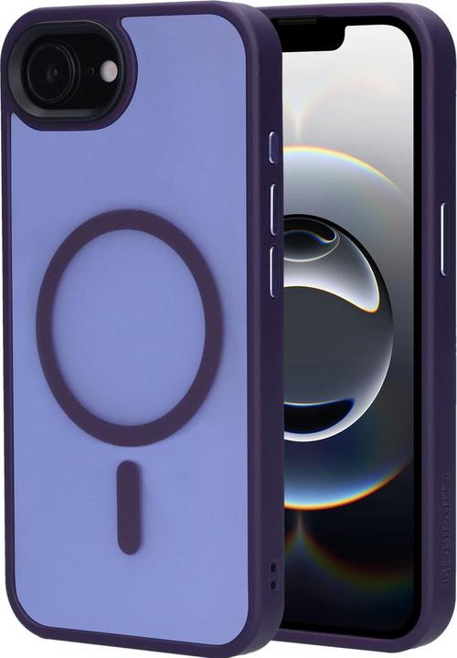 Mobiparts Hardcover Apple iPhone 16e Satin Purple (Magsafe Compatible) (Apple iPhone 16e)