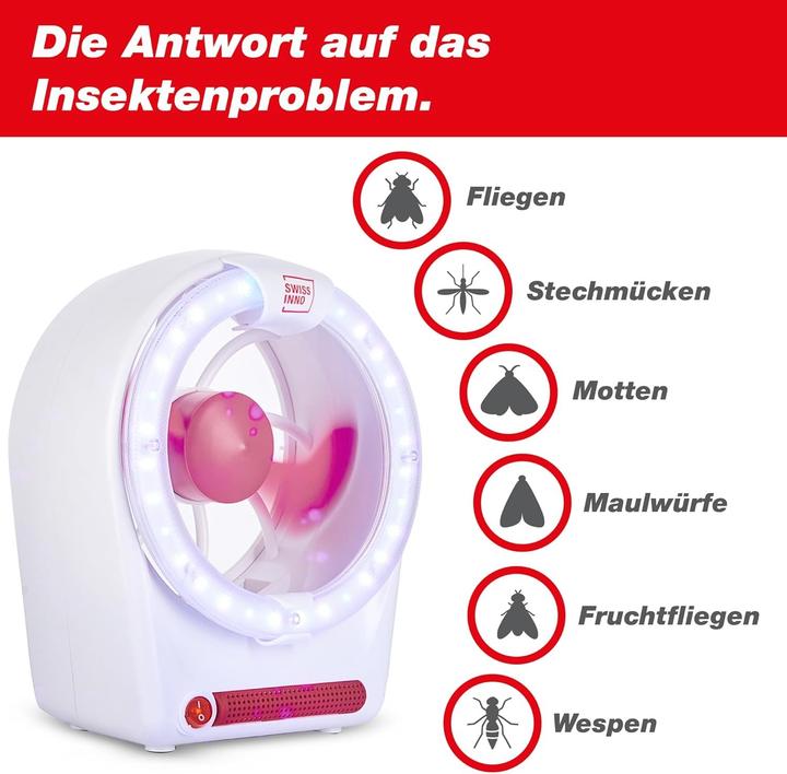 Actual product image Swissinno Professionelle Insektenfänger LED 15Watt