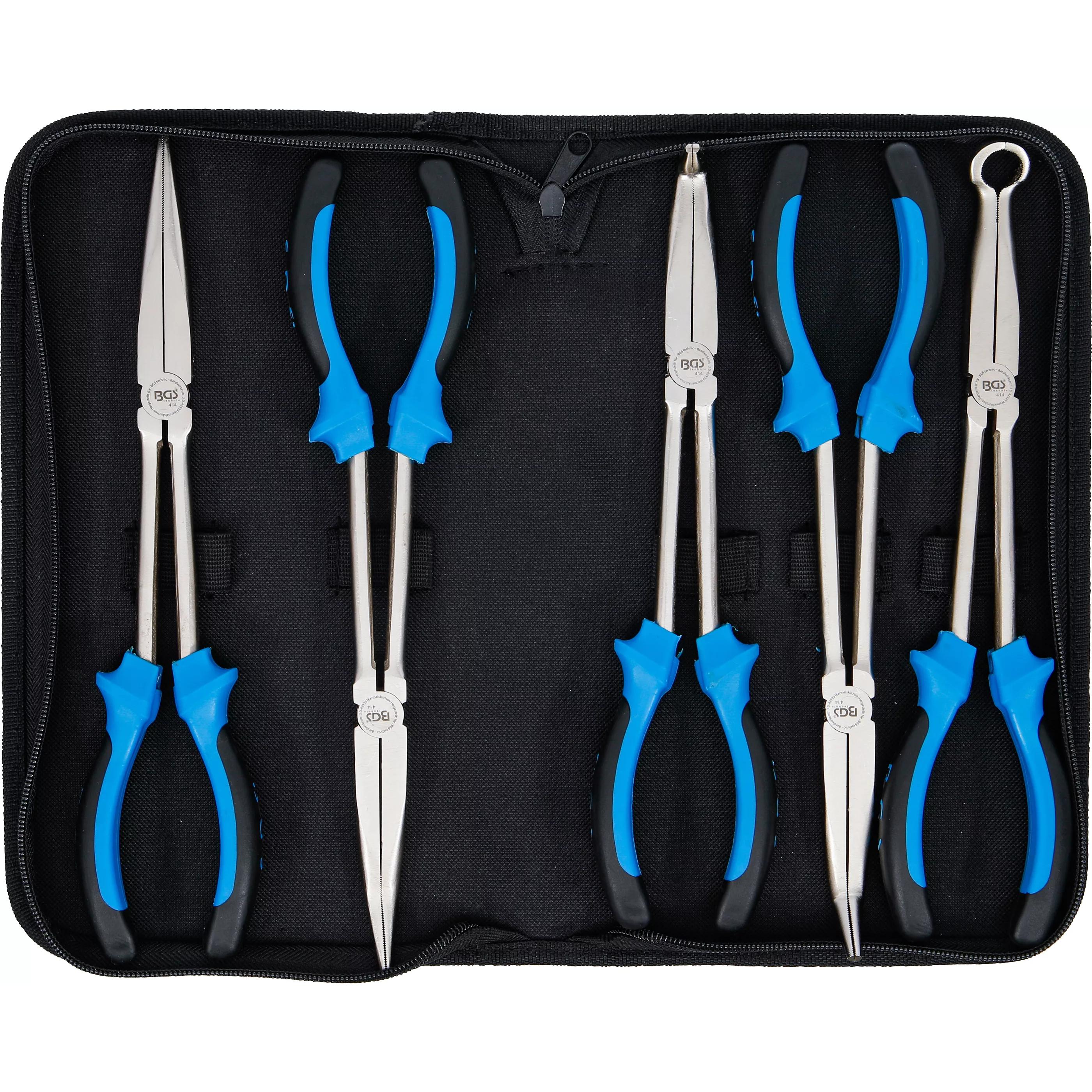 BGS, Pinza, Serie di pinze di bloccaggio becco lungo 290 mm 5 pz. (290 mm)