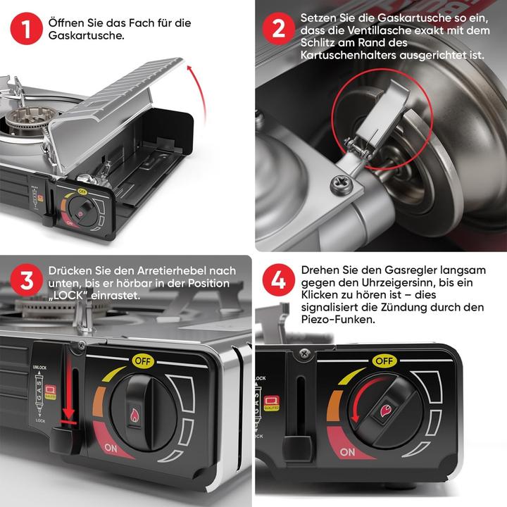 Produktbild Evocamp Gaskocher