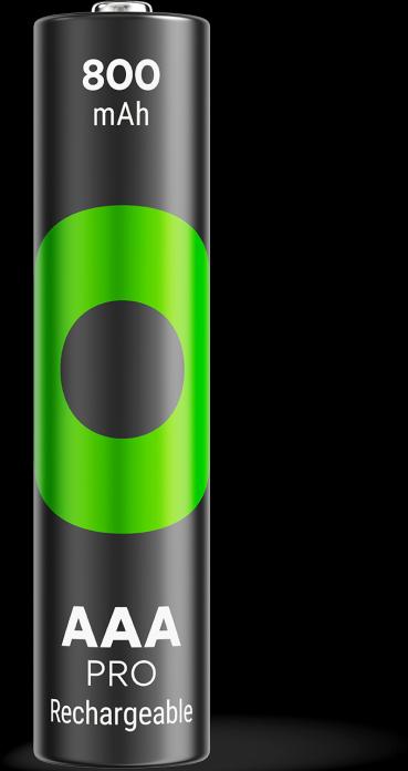 Actual product image GP Batteries ReCyko Pro (4 pcs., AAA, 800 mAh)