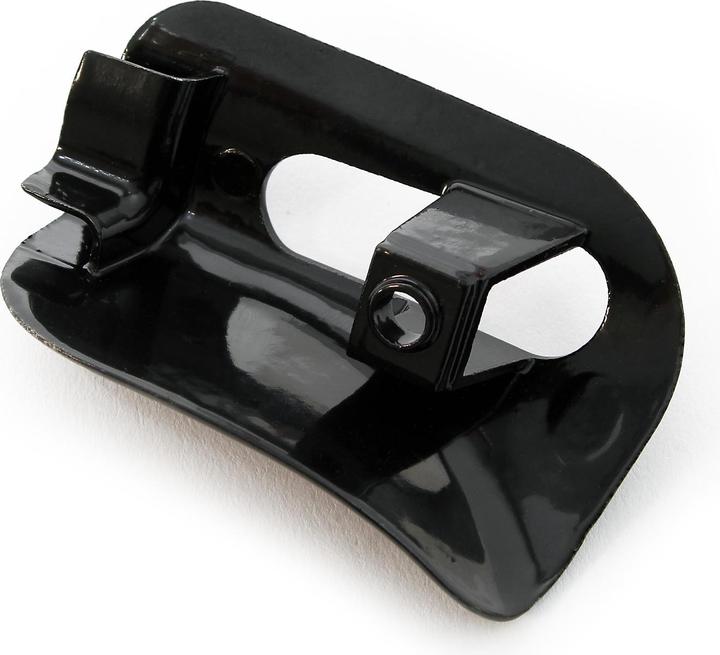 Produktbild Wiltec Abdeckkappe Aufnahme Sonnenblende links für Mercedes SL R129 W124 Metall schwarz