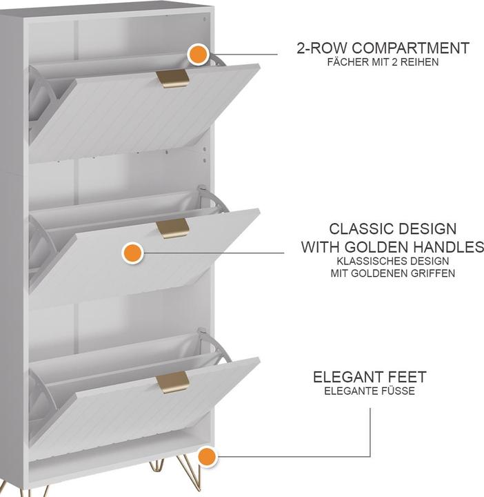 Immagine prodotto Vicco Helge (60 x 23.50 x 128.50 cm)