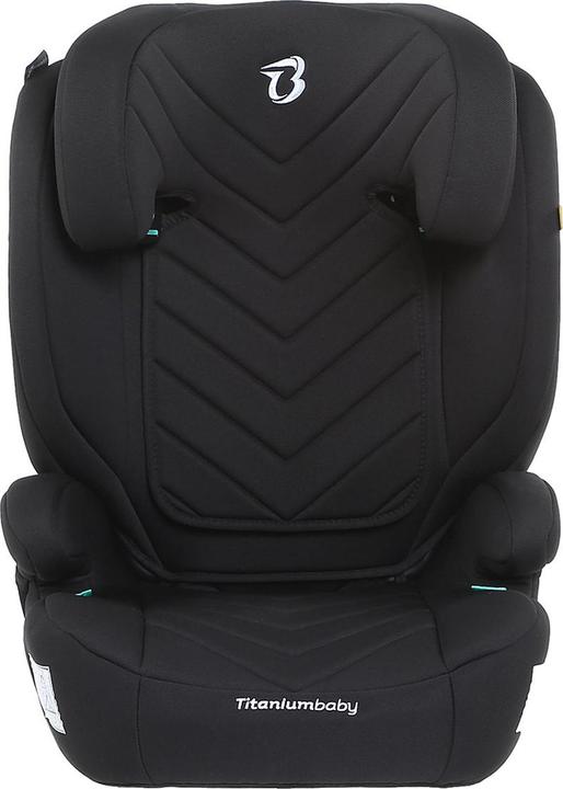 Titaniumbaby Titanbaby vidar schwarz 100-150 cm i-Grösse Isofix-Autositz TB-5956 (Seggiolino per bambini, ECE R129/i-Size Standard)