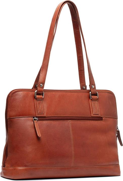 Productafbeelding The Chesterfield Brand Leren schoudertas Selvino 37 cm