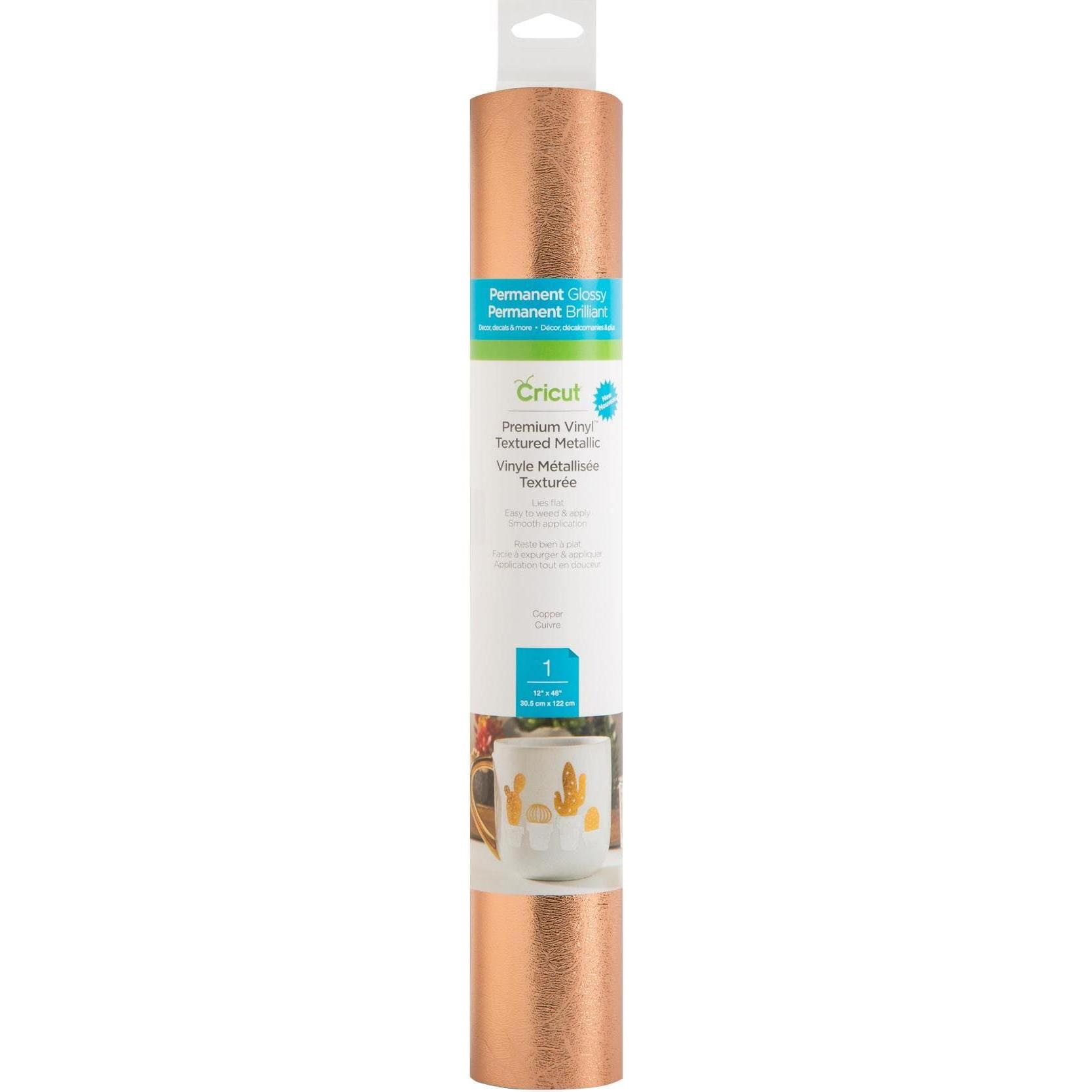Cricut, Bastelpapier, Vinylfolie Premium Kupfer Rolle (1 x)